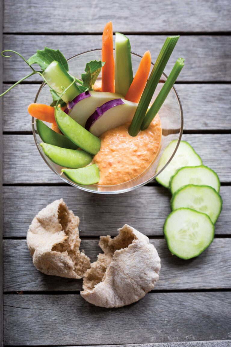 Roasted Red Pepper Hummus