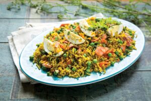Coconut Salmon Kedgeree
