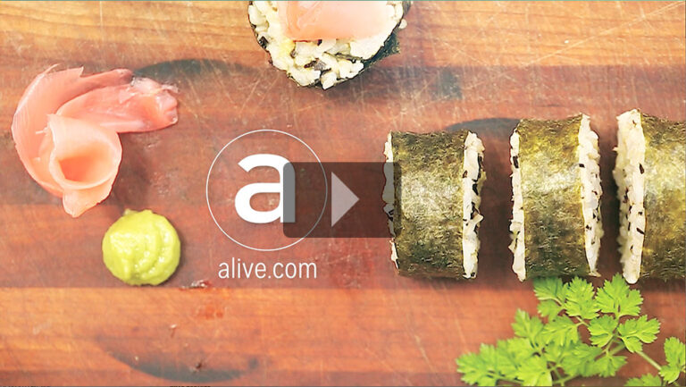 Food Teaser: How to Roll Sushi