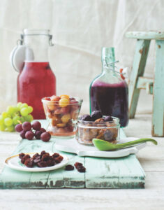 Quick Pickled Grapes