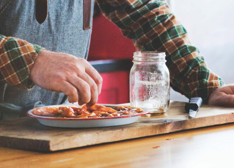 Salt-Cured Gravlax in Olive Oil