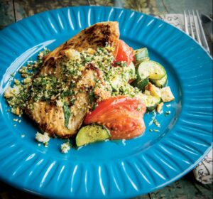 Turkey Breast Cutlets with Sesame Gremolata