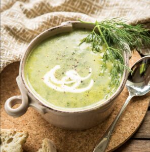 Dilled Buttermilk, Potato, and Watercress Soup