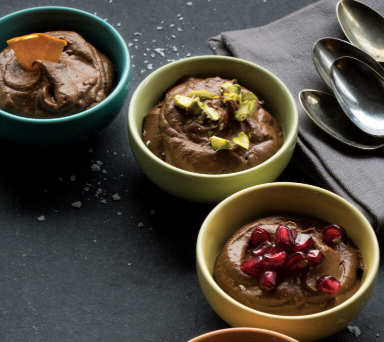 Chocolate Hazelnut Avocado Pudding