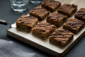 Chickpea Chocolate Chunk Blondies