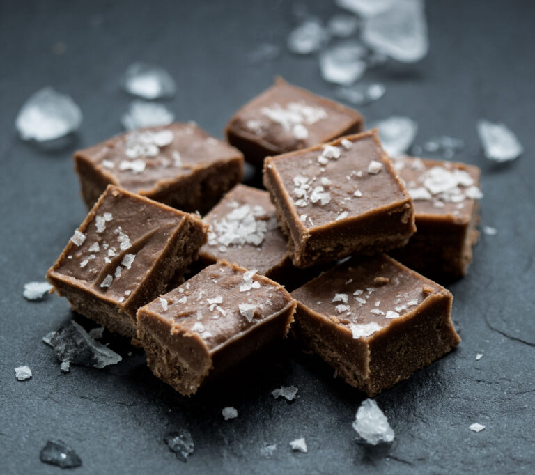 Tahini Freezer Fudge