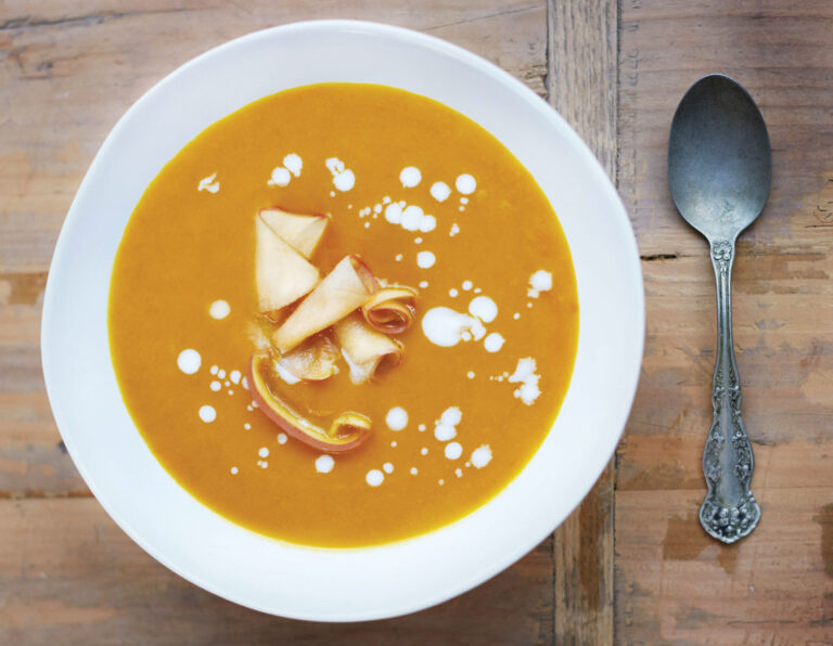 Curried Apple and Butternut Squash Sou