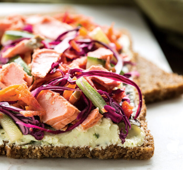 Salmon Sushi Sandwich