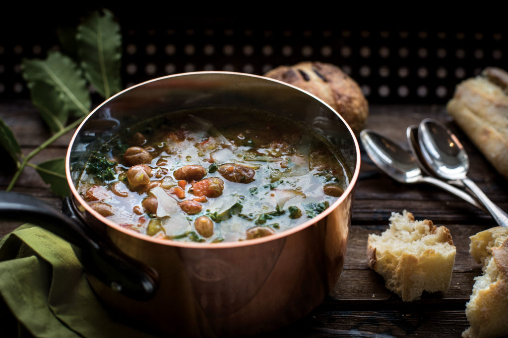 Savoury Borlotti Bean Soup