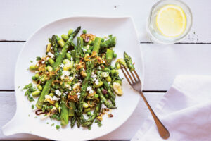 Asparagus, Edamame, and Pea Salad
