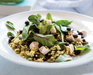 Chicken Millet Bowls with Green Goddess Sauce