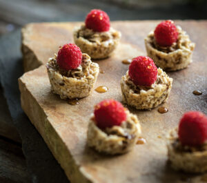 Mini Lemon Lavender Pudding Cups