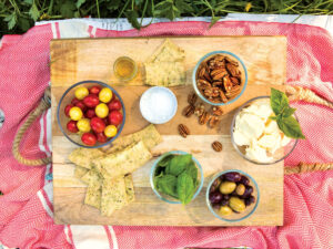 Portable Mini Caprese Salad