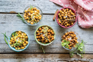 Roasted Chickpeas Five Ways