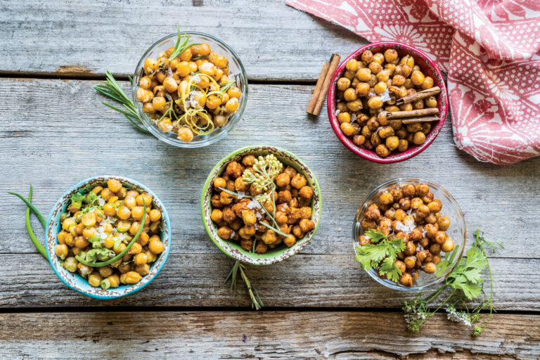 Roasted Chickpeas Five Ways