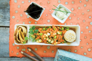 Socca "Tamago" Sushi Bento Box