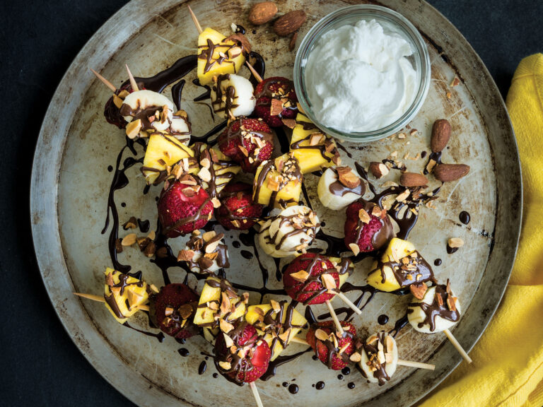 Banana Split on a Stick