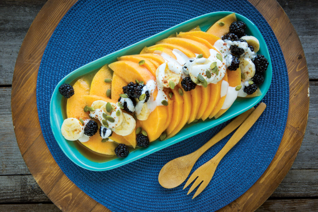 Cantaloupe Fruit Salad