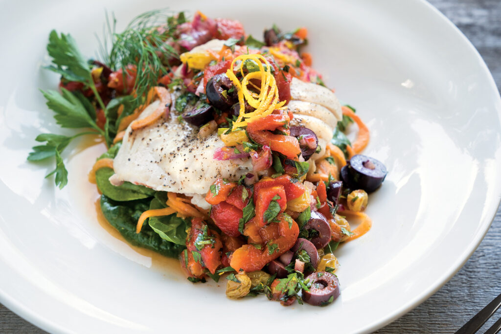 Moroccan Rockfish en Papillote