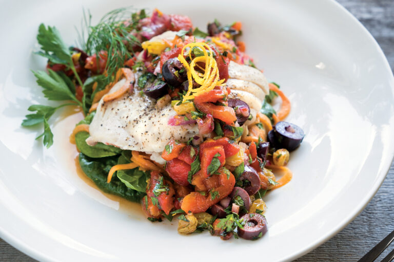 Moroccan Rockfish en Papillote