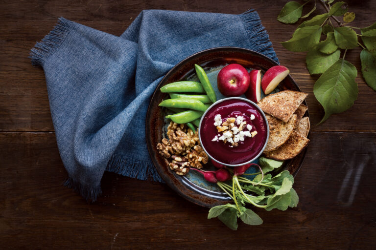 Rosy Beetroot Hummus