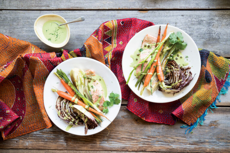 White Bean, Turkey, and Greens Chili with Cornbread Crumble
