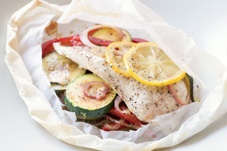 Chicken and Veggie Parcel