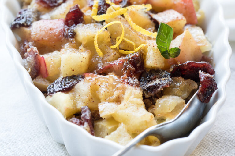 Upside-Down Apple Crisp