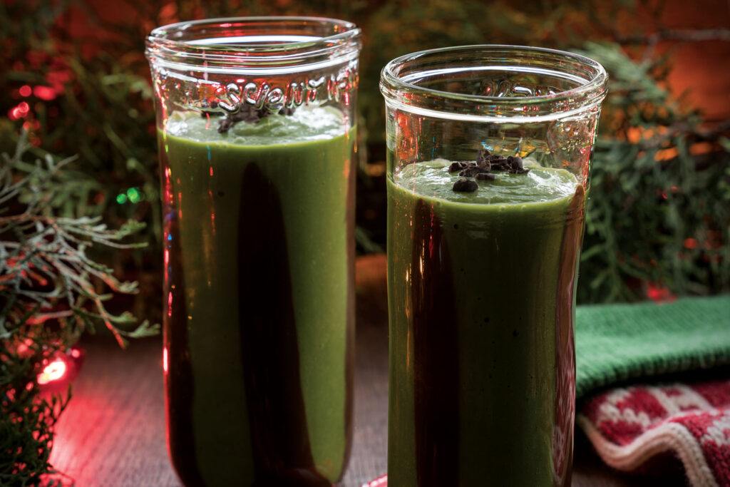 Peppermint Fudge Smoothie