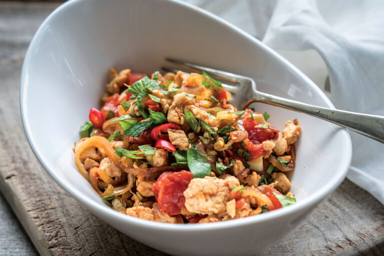 Burmese-style Chicken Stir-Fry