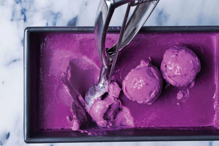 Purple Sweet Potato Ice Cream