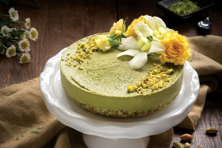 Matcha Pistachio Cake