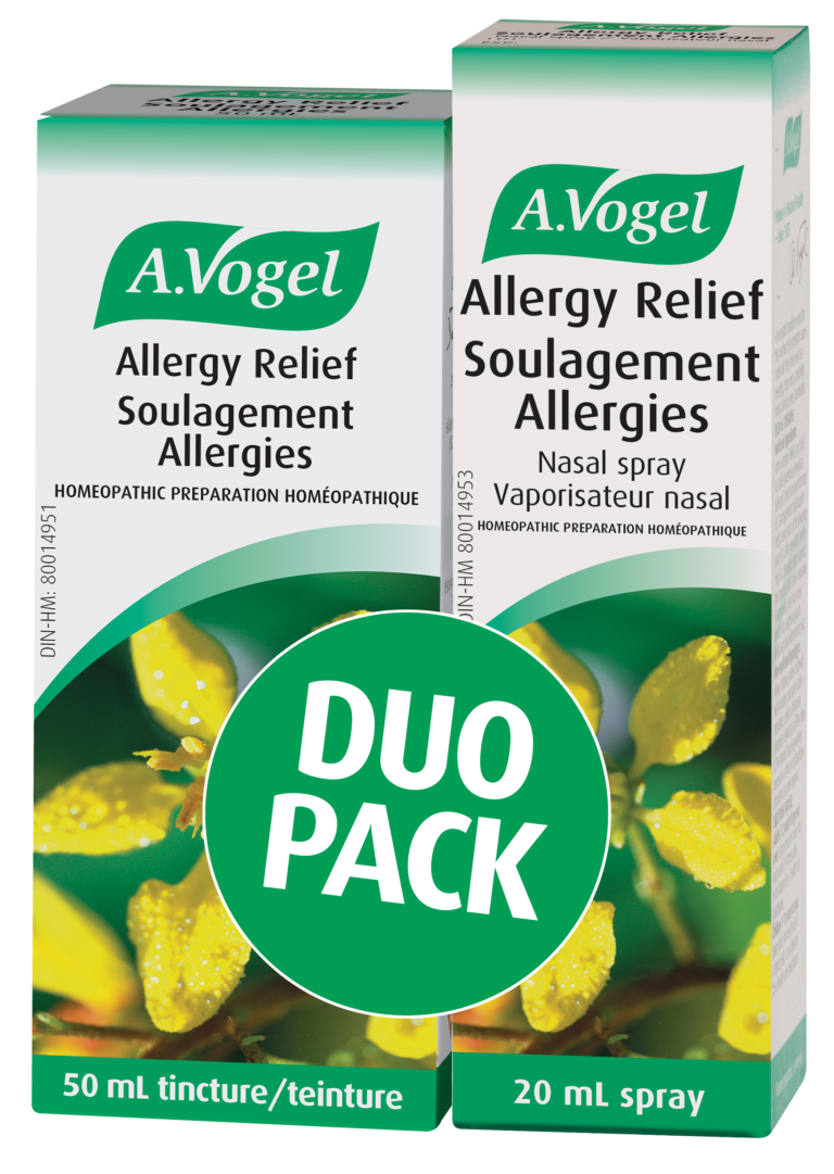 Don’t Let Seasonal Allergies Ruin Your Life—Be Prepared With A.Vogel’s Allergy Relief Duo Kit!