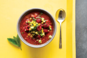 Raspberry Gazpacho