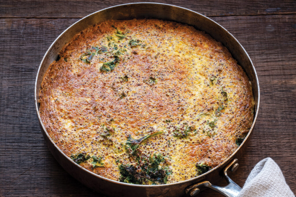 Quinoa Kale Frittata