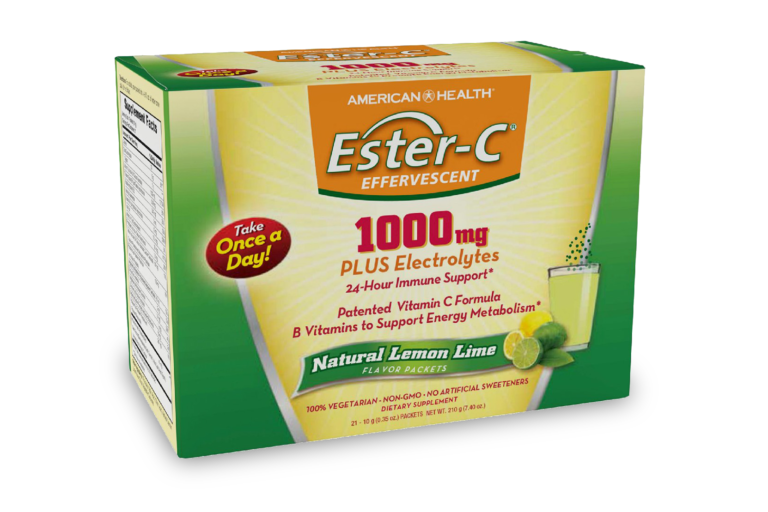 Win 1 of 5 Ester-C® Effervescent Lemon Lime!