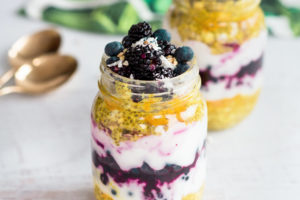 Tie-Dye Tropical Turmeric Chia Parfait
