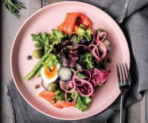 Nouveau Niçoise with Smoked Salmon, Jammy Eggs, and Brilliant Potatoes