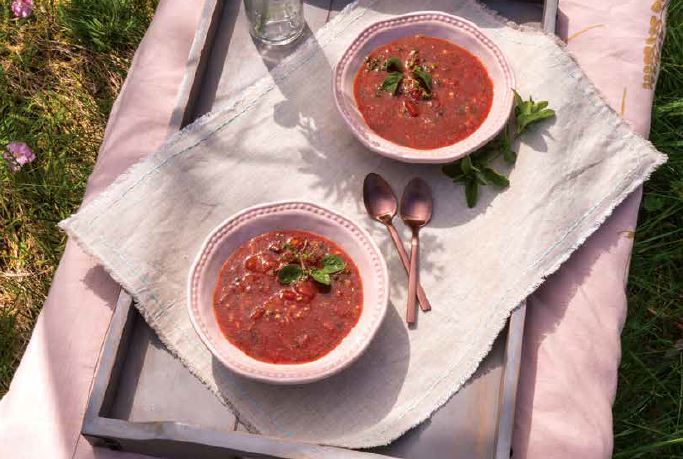 Smoky Tomato Gazpacho