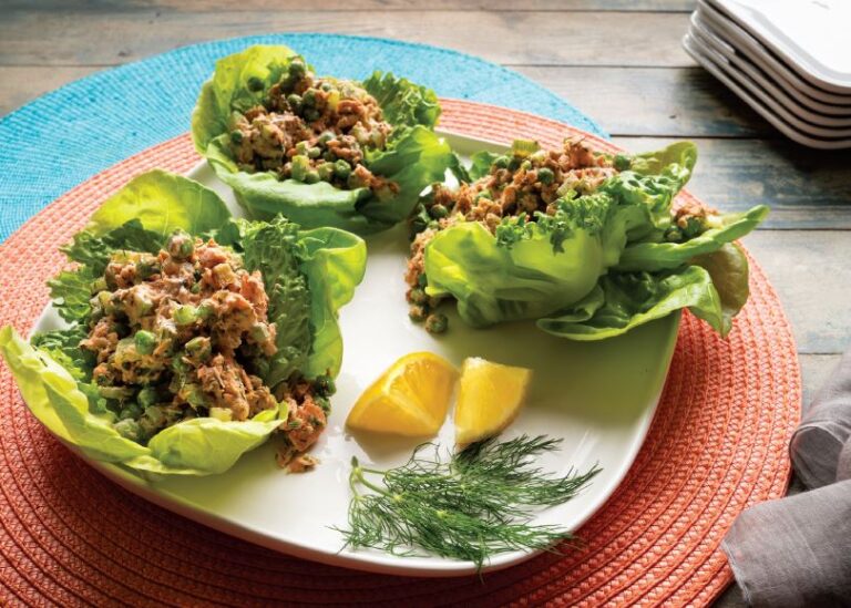 Deli-Style Salmon Lettuce Wraps