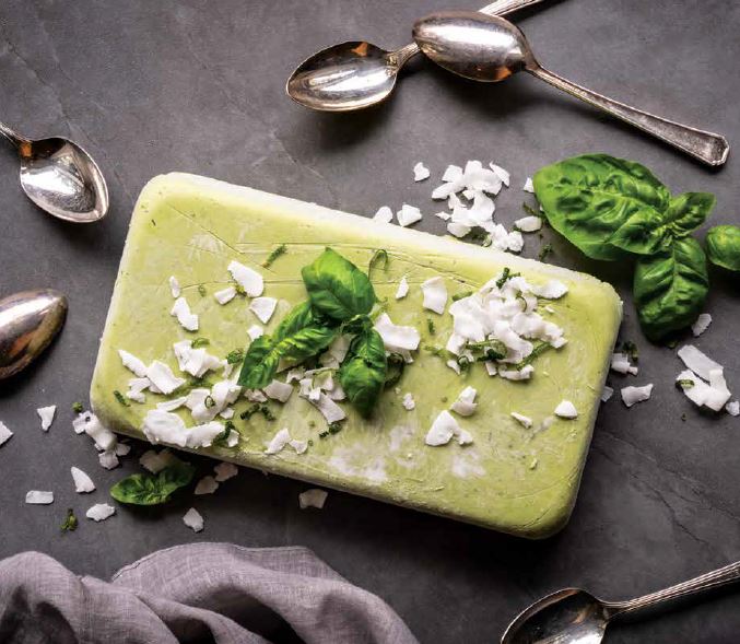 Limey Avocado Semifreddo