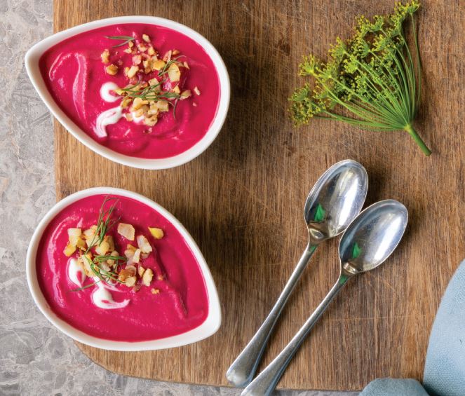 Savoury Beetroot Mousse