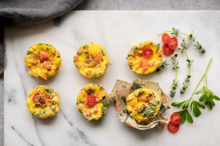 Easy-Peasy Zucchini and Tomato Frittata