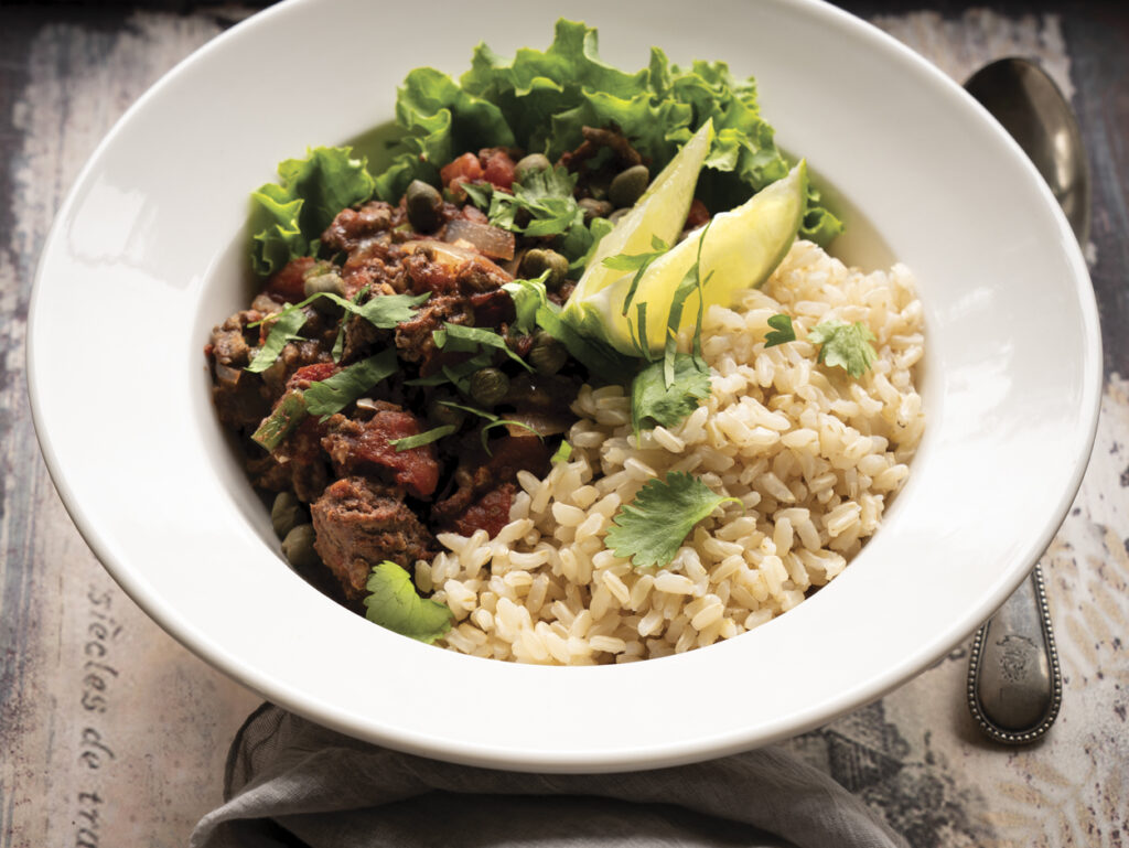 Cuban Bison Picadillo