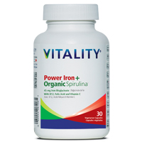 Power Iron + Organic Spirulina