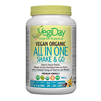 VegiDay Vegan Organic All in One Nutritional Shake