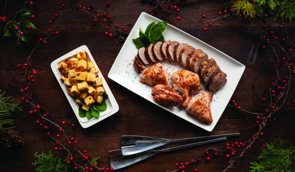 Three-Way Mixed Holiday Grill