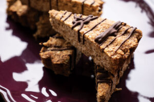 Crispy Oatmeal Coconut Wedges