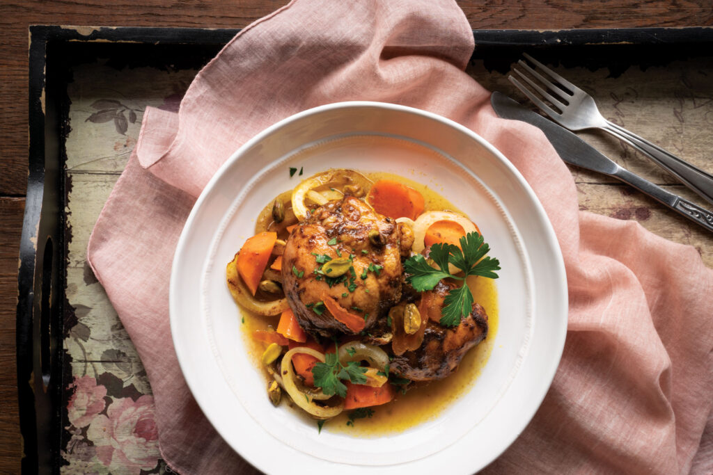 Moroccan Cacao Chicken