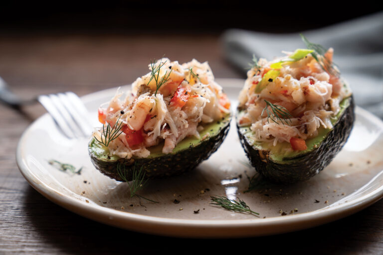 Crab and Shrimp-Stuffed Avocados
